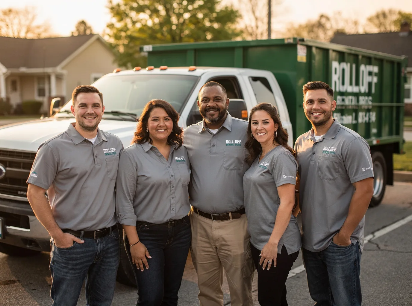 Roll Off Dumpster Rental company in Romayor, TX